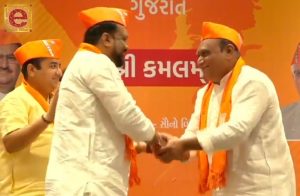 Harshad Ribadia joins BJP